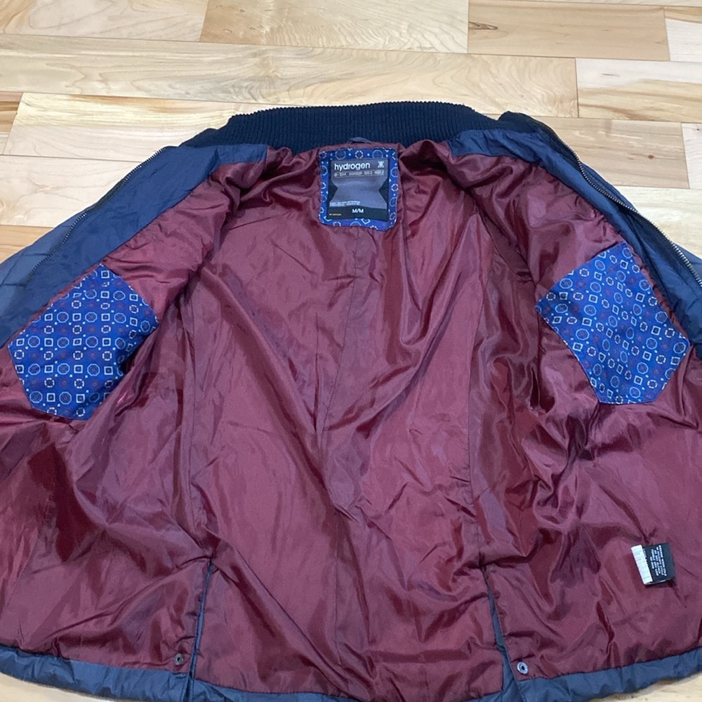Hydrogen Quilted Jacket - Navy Chore Coat - Picture 13 of 17